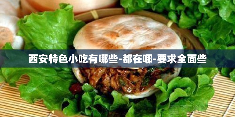 西安特色小吃有哪些-都在哪-要求全面些