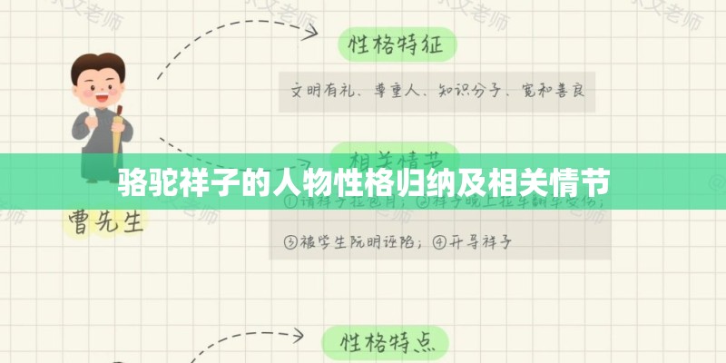骆驼祥子的人物性格归纳及相关情节