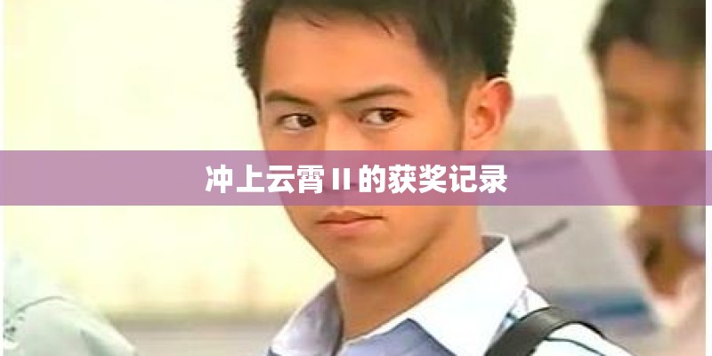 冲上云霄Ⅱ的获奖记录