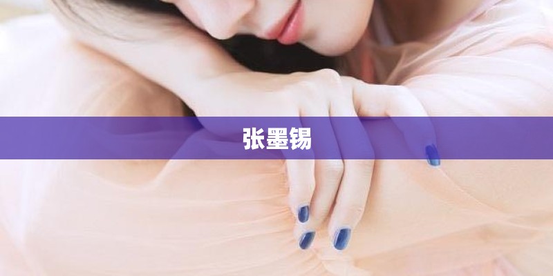 张墨锡